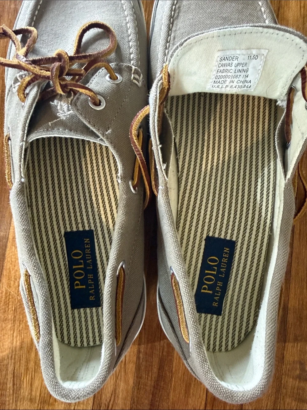 Polo mens shoes Ralph Lauren sz 11.5 (w)
